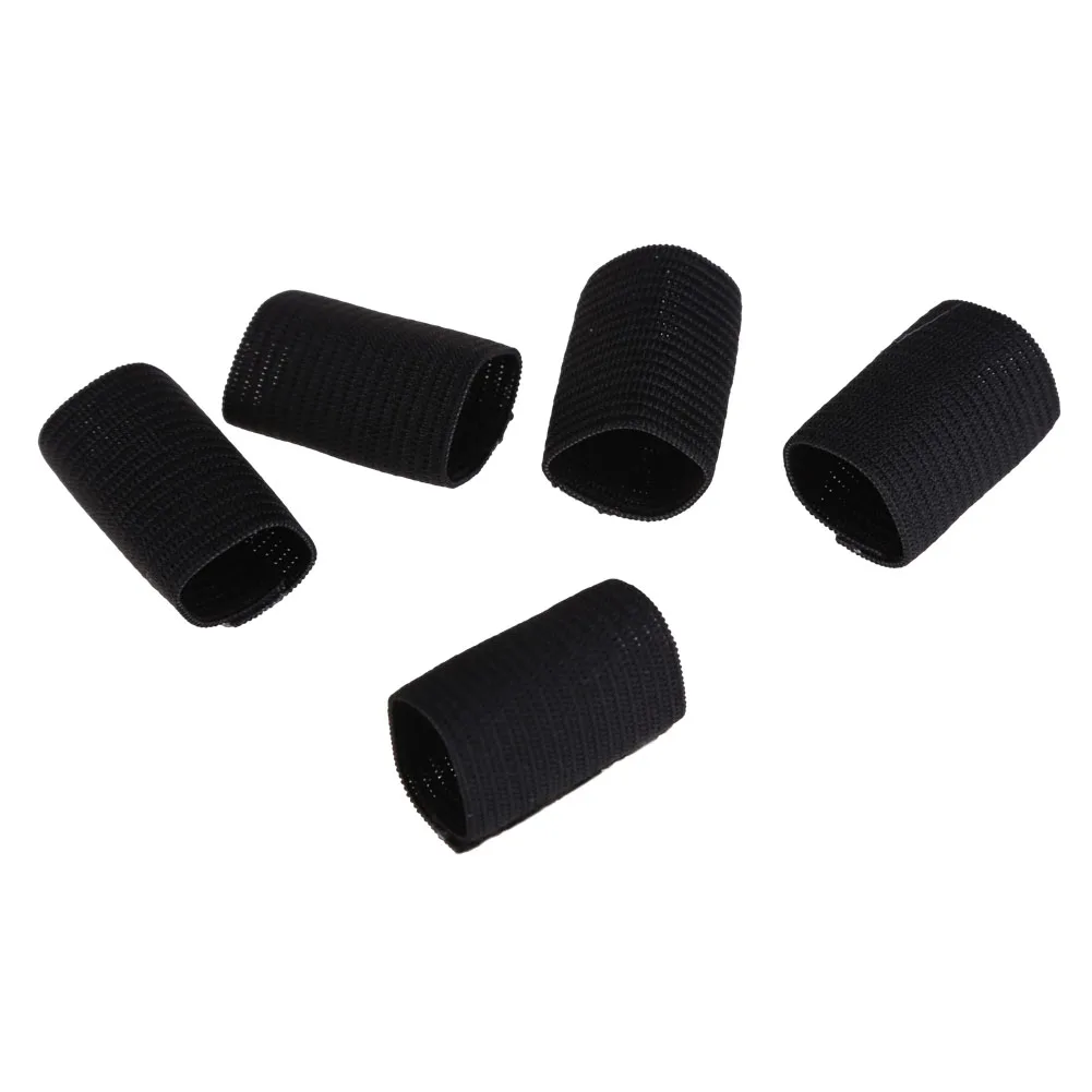 10pcs Arthritis Support Stretchy Finger Protective Sleeves Basketball Volleyball Finger Protection Anti Scratch Outdoor Sports