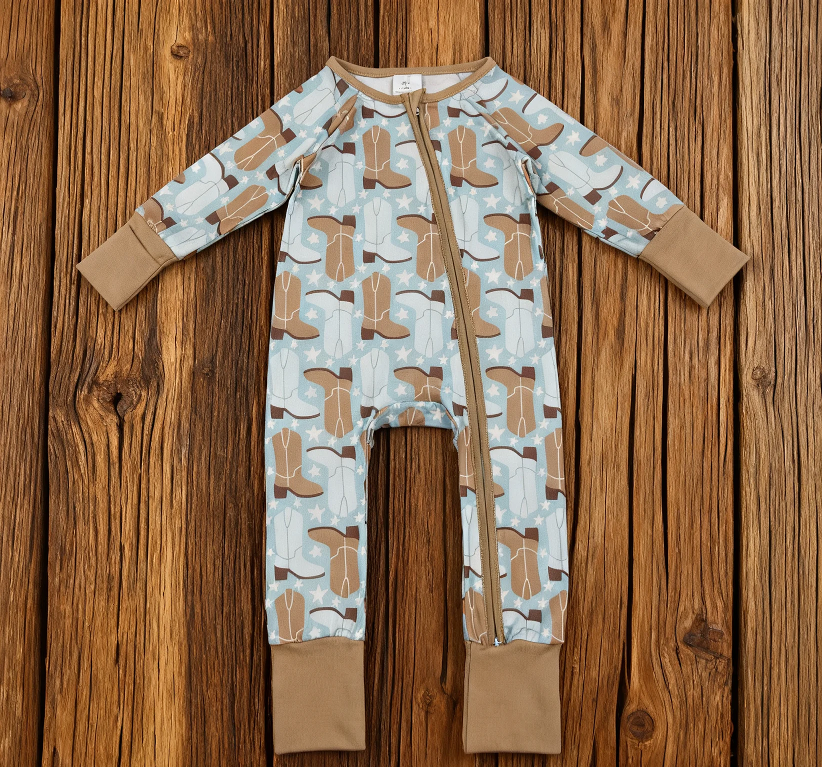 

Z1027-12 LR2734 Комбинезон для маленьких девочек с пузырьками, детский цельный комбинезон для новорожденных, одежда в стиле вестерн для малышей