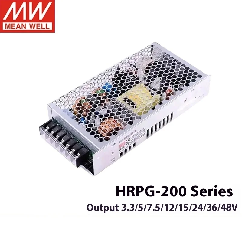 

Mean Well HRPG-200 Switching Power Supply 200W 12V24V36V48V/3.3/5/7.5/15V PFC Function
