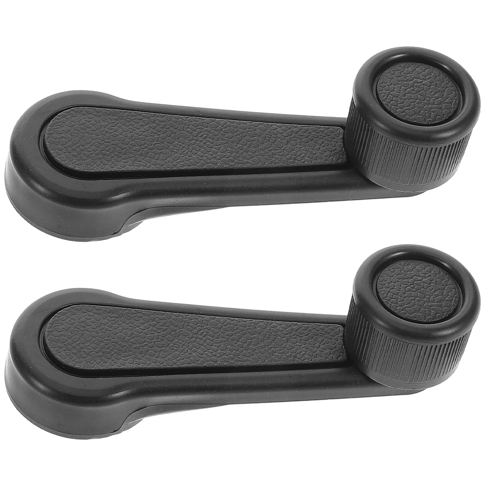 

2Pcs Rear Window Crank Handles Manual Replacement Smooth Operation Car Window Crank Grip Handle Compatible Vehicle Parts