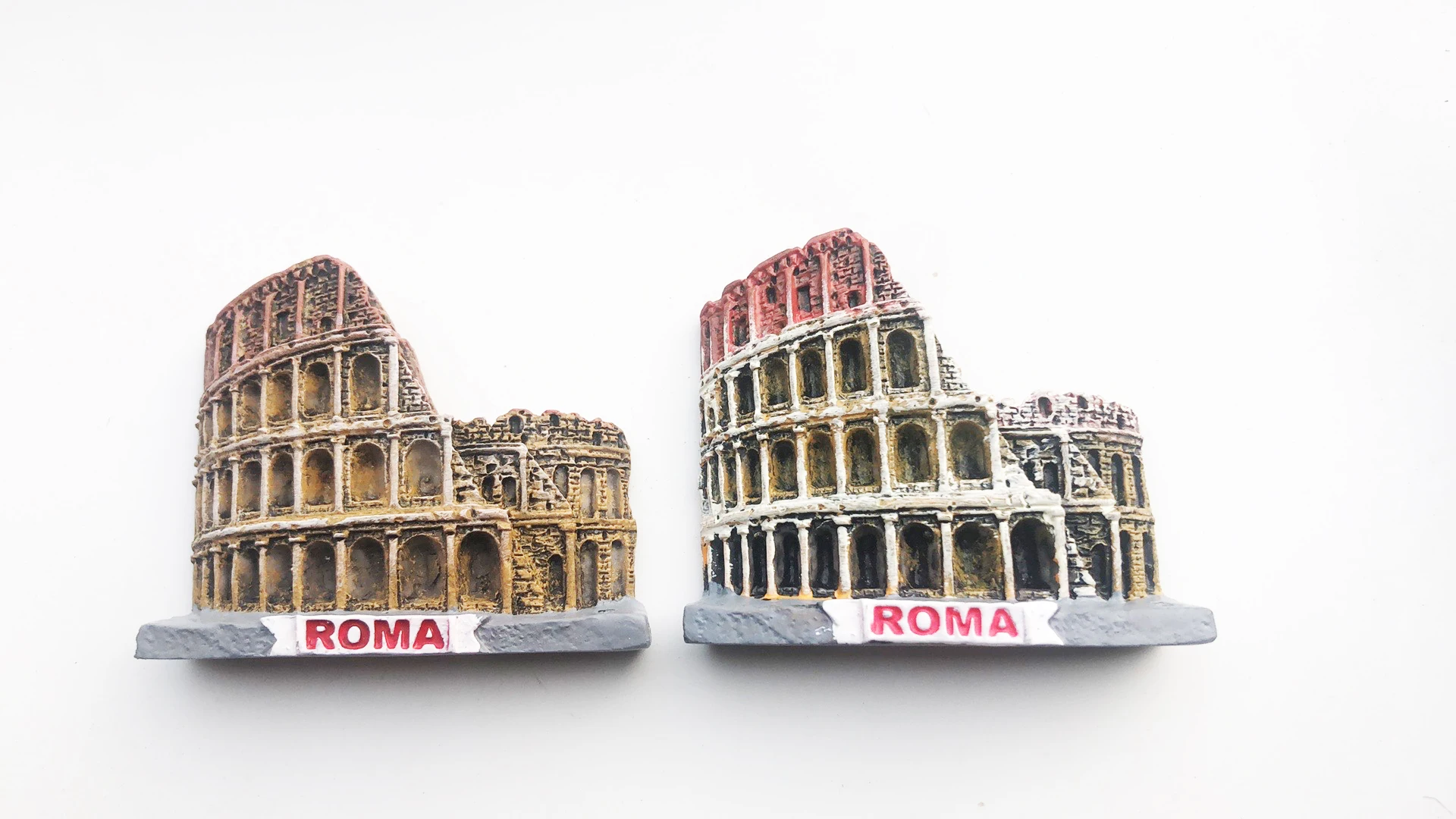 

Roman Colosseum modeling crafts Refrigerator sticker gift three-dimensional decoration tourist souvenirs