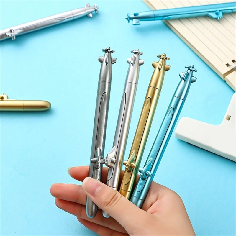 10Pcs Submarine Shaped Gel Pen, 0.5MM Needle Tip, Quick Drying, Write Smoothly for Student Adult Noting Journaling