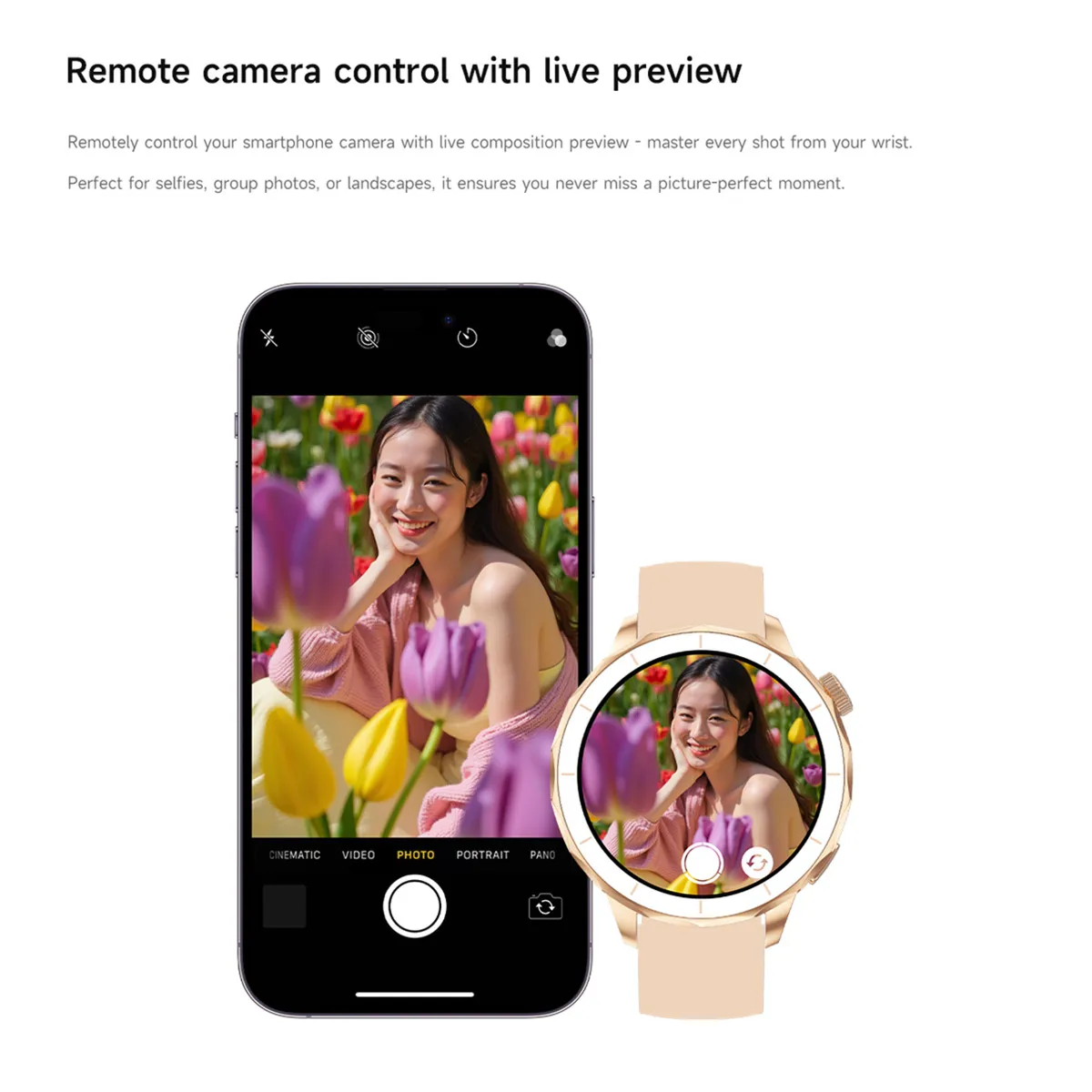 ساعة ذكية للنساء عبرية 1.32 بوصة شاشة Amoled 4GB/ROM Whatsapp Reply بلوتوث مكالمة الملاحة AI مساعد Smartwatch الرجال
