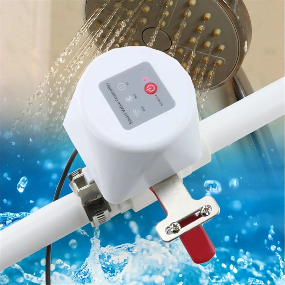 Tuya WiFi Water Valve Zigbee Gases Shutoff Ball Valve Timer Garden Faucet Controller Support for EU