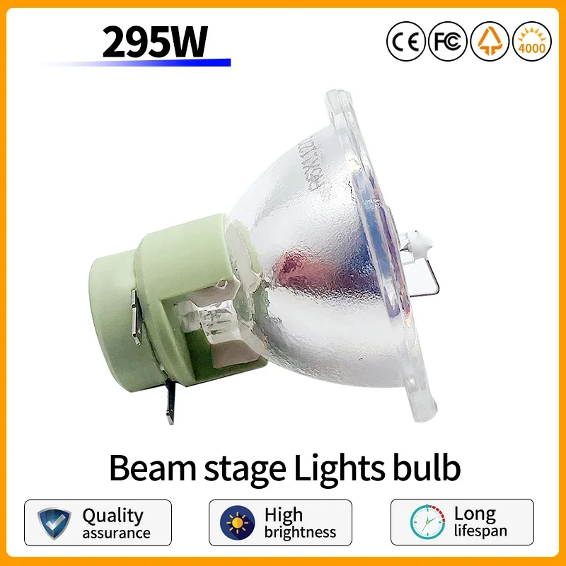 295W Moving Beam Stage Light Lamp Mobile Head Beam Light Bulb Can Be Replaced MSD Platinum Lamp with 295w Ballast Power Supply