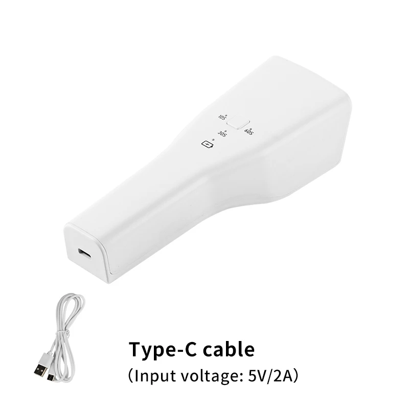 1PC ミニ紫外線 LED ライト充電式ネイルランプ自動感知硬化ネイル接着剤ハンドヘルドポータブルネイルドライヤーマシン