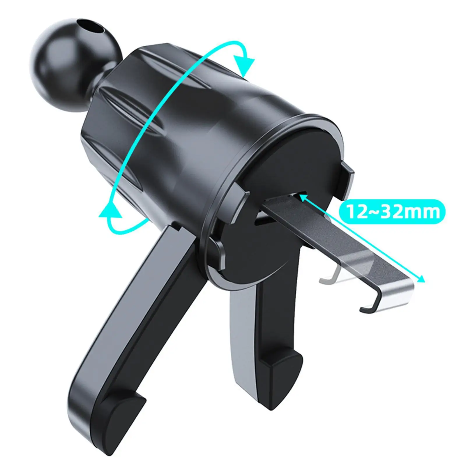 

Car Phone Holder with Hook Universal Adjustable Durable Stable Phone Holder Stand Support Bracket for Automotive Most Car