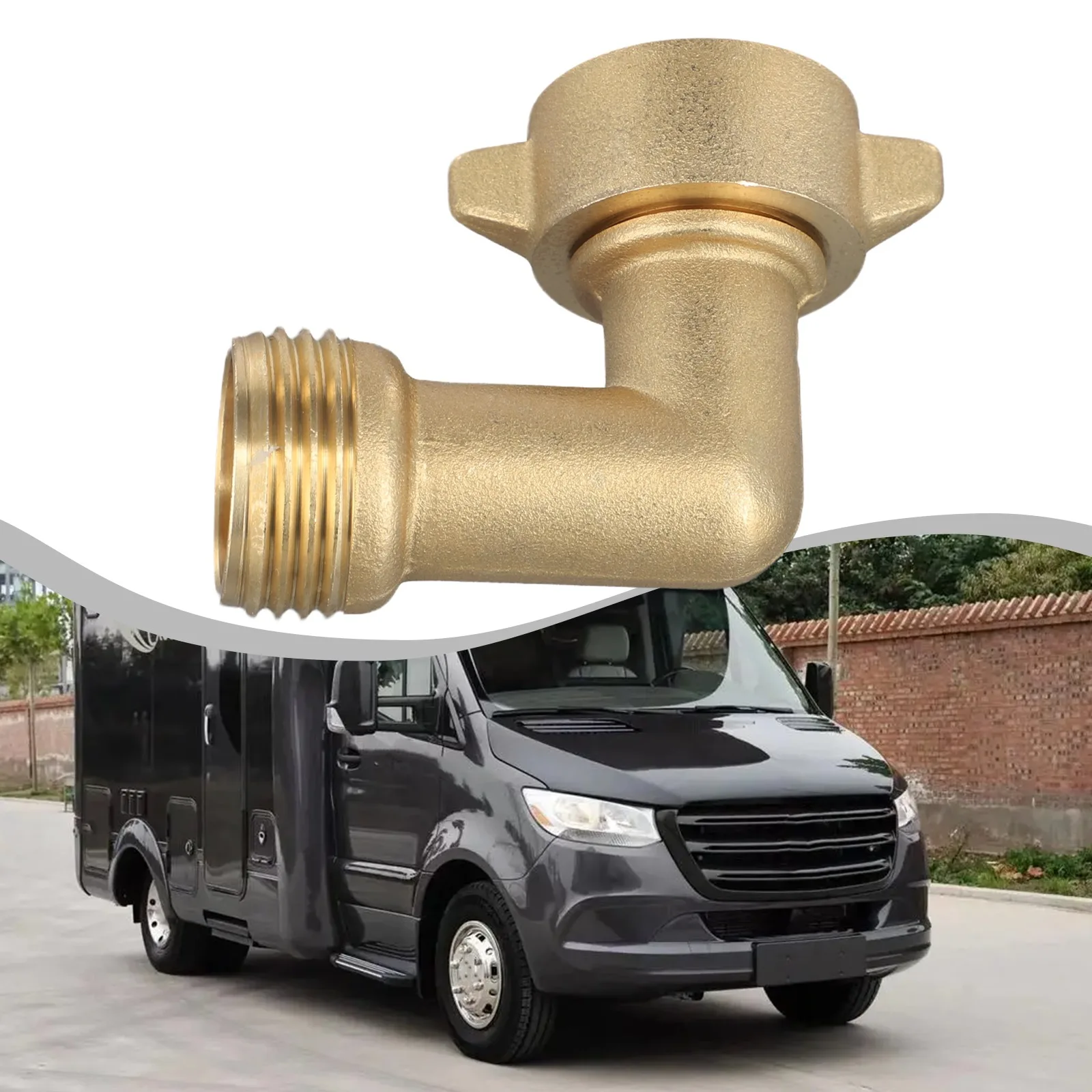 Car Water Hose 90 Degree Angle Elbow RV Trailer Travel Camper Accessories Garden Hose Adapter 90 Degree Elbow Connector