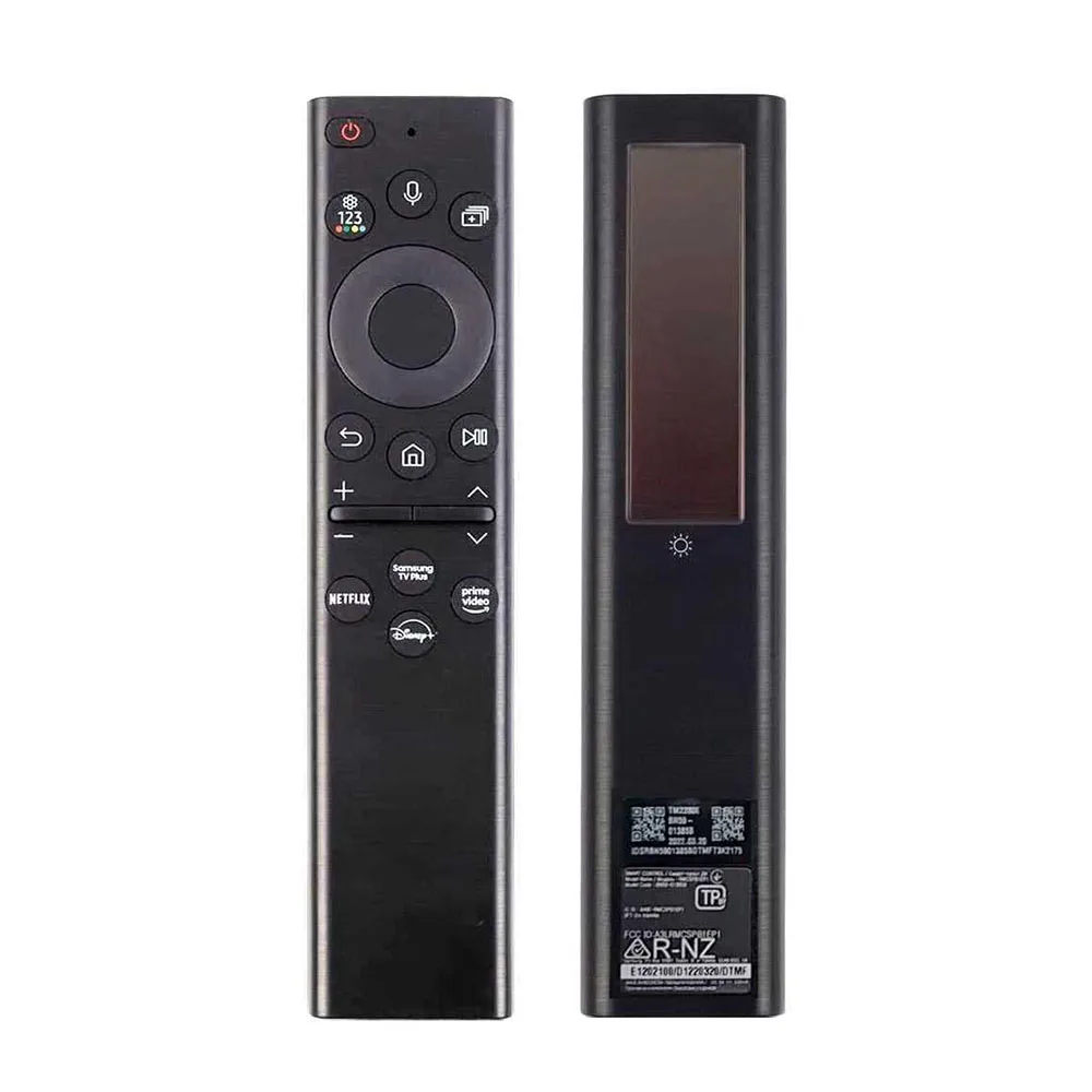 New BN59-01385B Rechargeable Solar Voice Remote Control For Samsung 2022 Smart TV Q60B Q70B Q80B QN85B QN90B QN95B QN800B