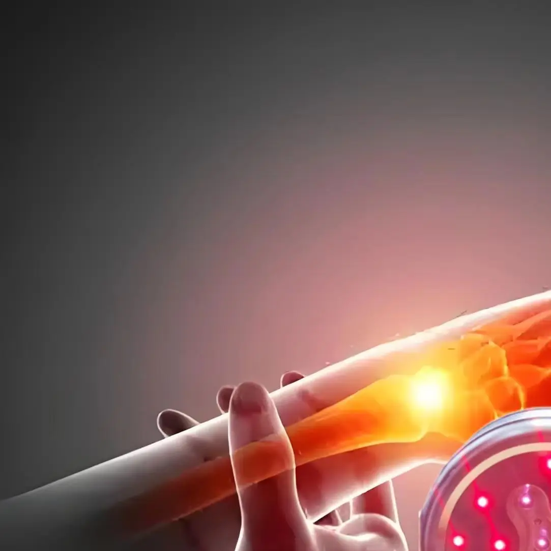 Portable 808nm/650nm Laser Therapy Device for Muscle Joint Pain Humans Pets Clinic
