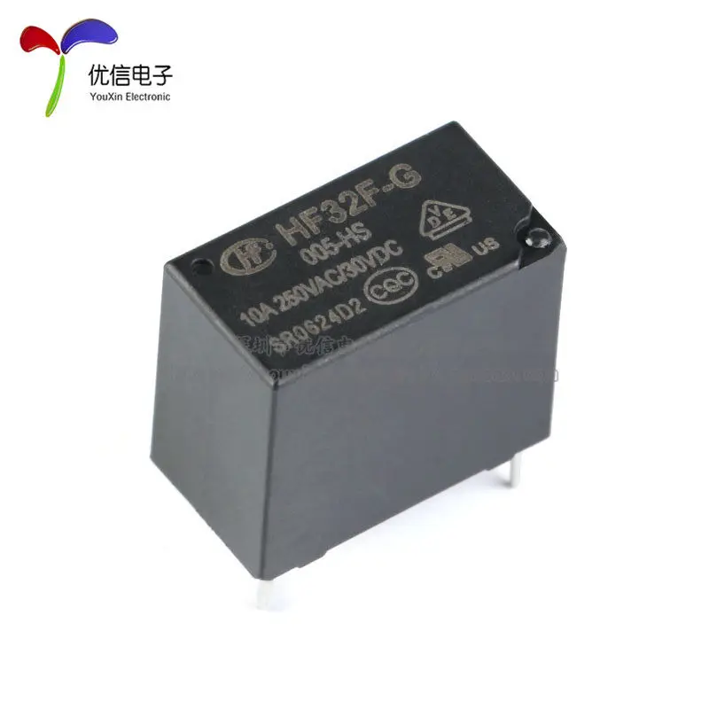 Hongfa relay HF32F-G-JZC-32F-G-005 012 024-HS 1 group normally open 10A 4 feet, brand new and original