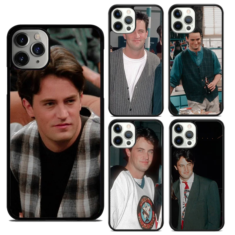 matthew perry chandler bing friends Phone Case Cover For iPhone 16 15 14 11 12 mini 13 Pro Max XR XS Plus coque Fundas