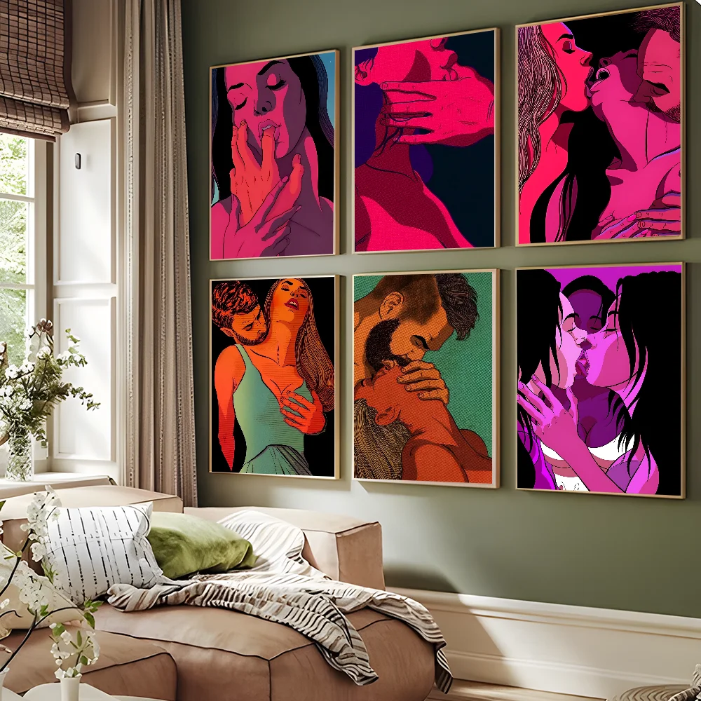 

Sexy Pink DIY Sticky Poster Vintage Room Bar Cafe Decor Home Decor