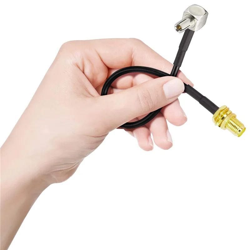 

【Элегантный дизайн】4G антенна SMA «мама» к TS9 «папа» кабель-переходник 15 см 8 шт. для маршрутизатора внешней антенны Huawei E5372 E5577 E5786 E57