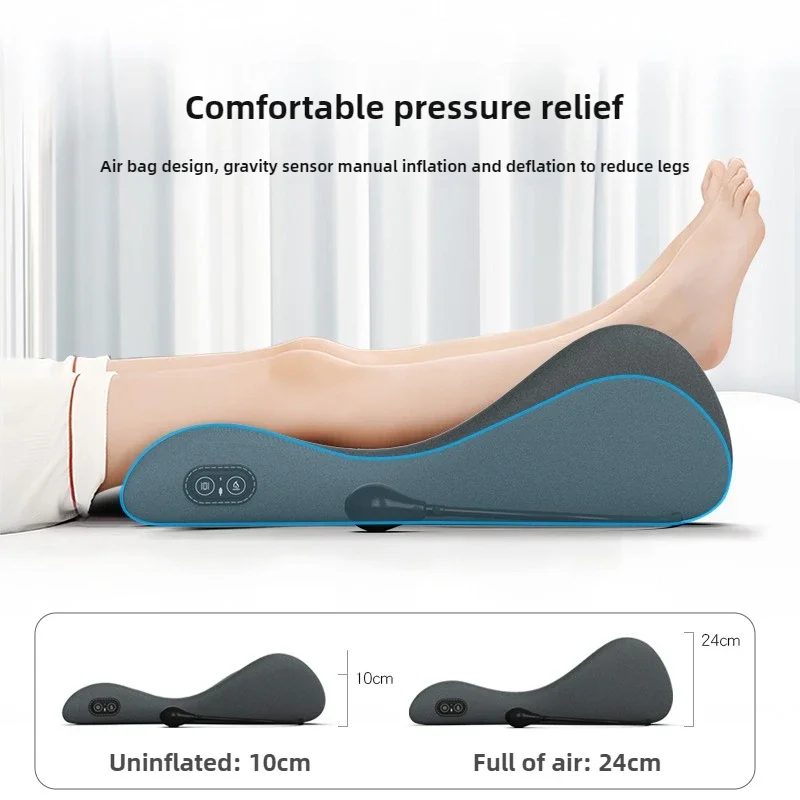 Polyester Footrest Mat  Pressure-Relieving Leg Pillow Heated Massage Pad for Relaxation Soft Elevation Cushion for Sleep