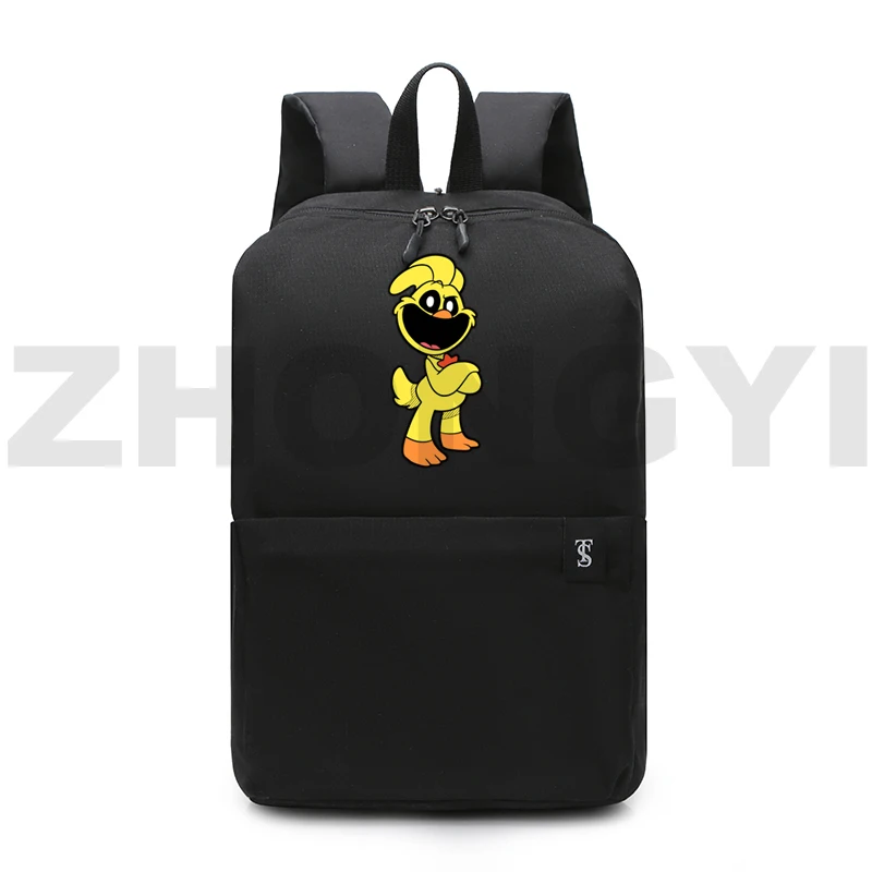 

Classic Smiling Critters Bag Boys Merch Cartoon Kawaii Backpack Fashion Shoulder Bags Top Quality Hiking Trekking Urban Rucksack