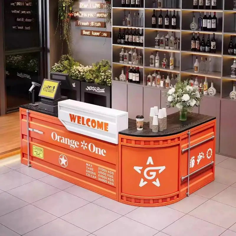 

Storage Front Desk Reception Counter Boutique Beauty Salon Reception Desks Modern Business Mostrador Recepcion Office Furniture