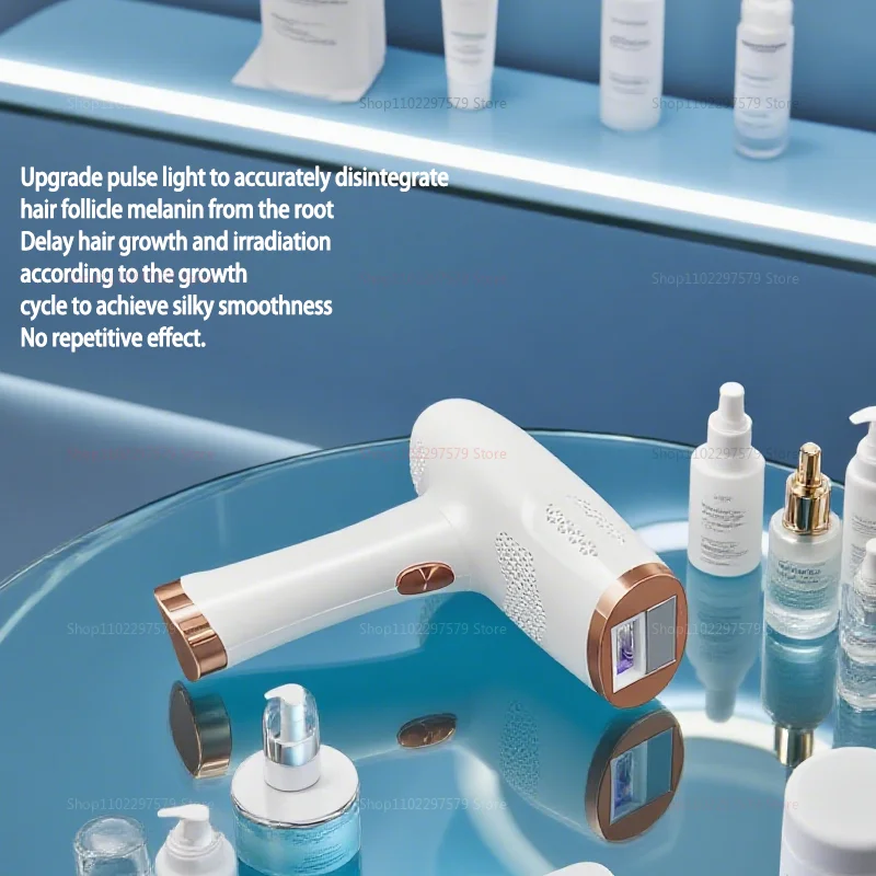 เครื่องกำจัดขนเลเซอร์แบบพกพาขายดีที่สุด สำหรับผู้ชายและผู้หญิง ใช้ในบ้าน ไม่เจ็บ ดูแลผิวหนัง ใช้งานง่าย ชาร์จซ้ำได้