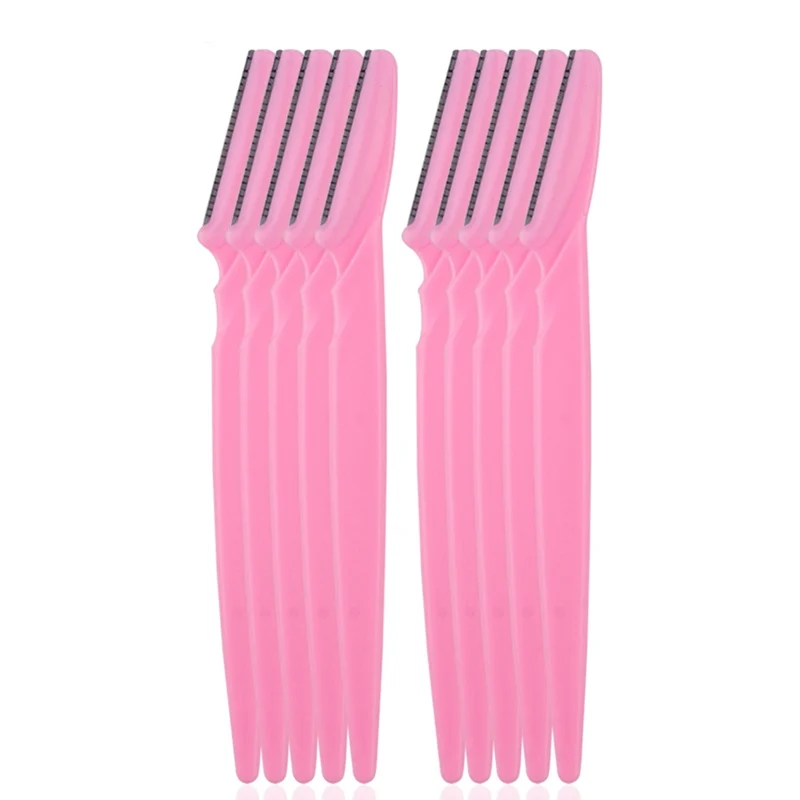 5/10/15Pcs Eyebrow Trimmer Makeup Tools Safe Eye Brow Razor Face Body Hair Removal Shaver Blades Woman Eyebrows Shaping Knife