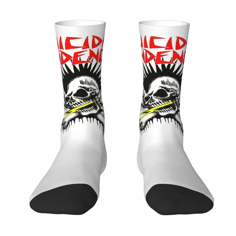 Suicidal Tendencies Unisex Winter Socks Hiking Fun printing Socks Street Style Crazy Sock