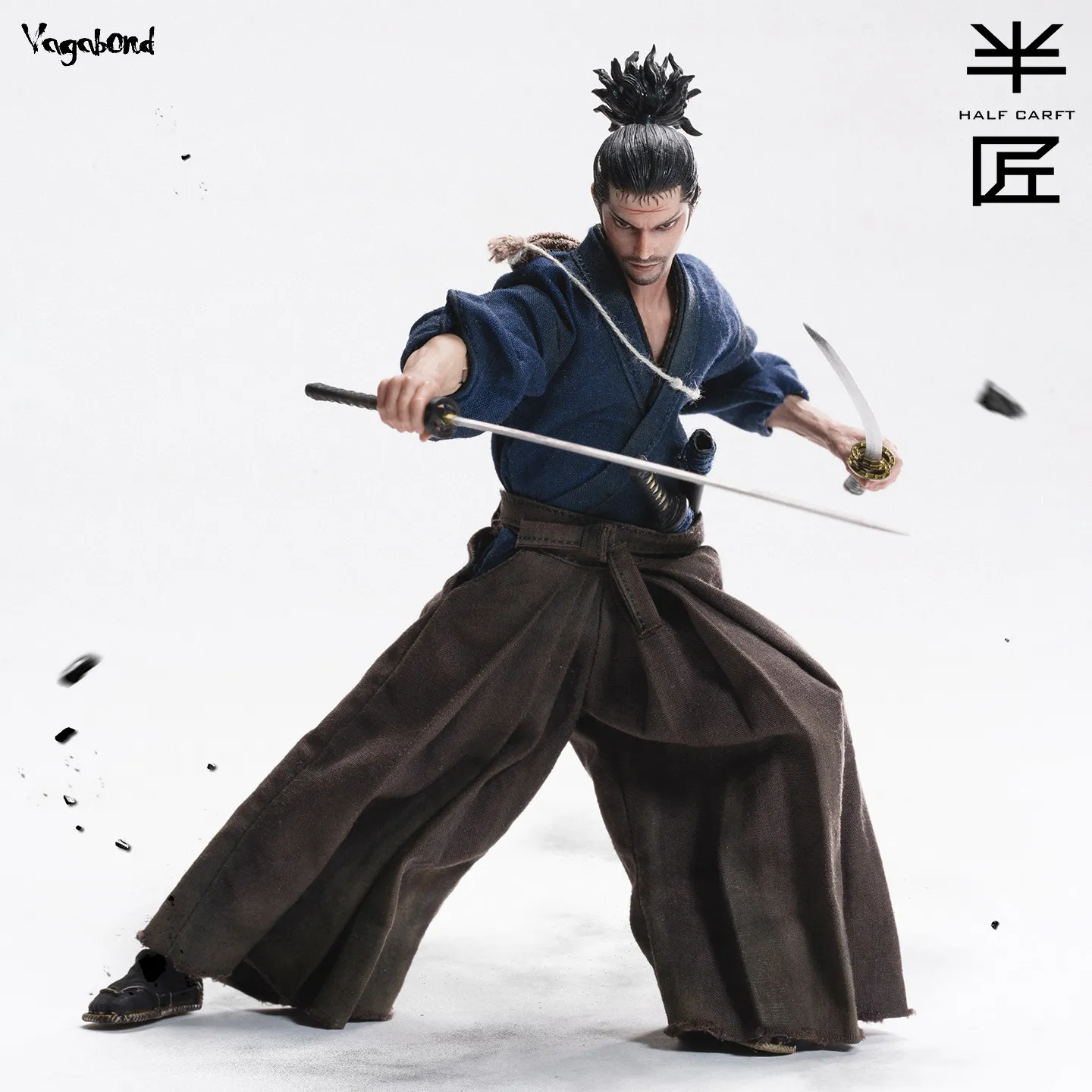 Pre-sale Half Craft HALF CARFT Miyamoto Musashi 1/12 Poseable