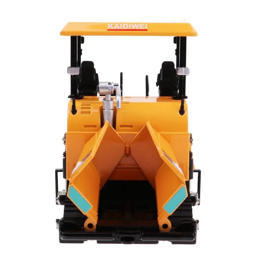 1 40 Alloy Tracked Paver Car Toy Engineering Vehicle Model for Children Mini Sand Table Trains and Scenery Layout