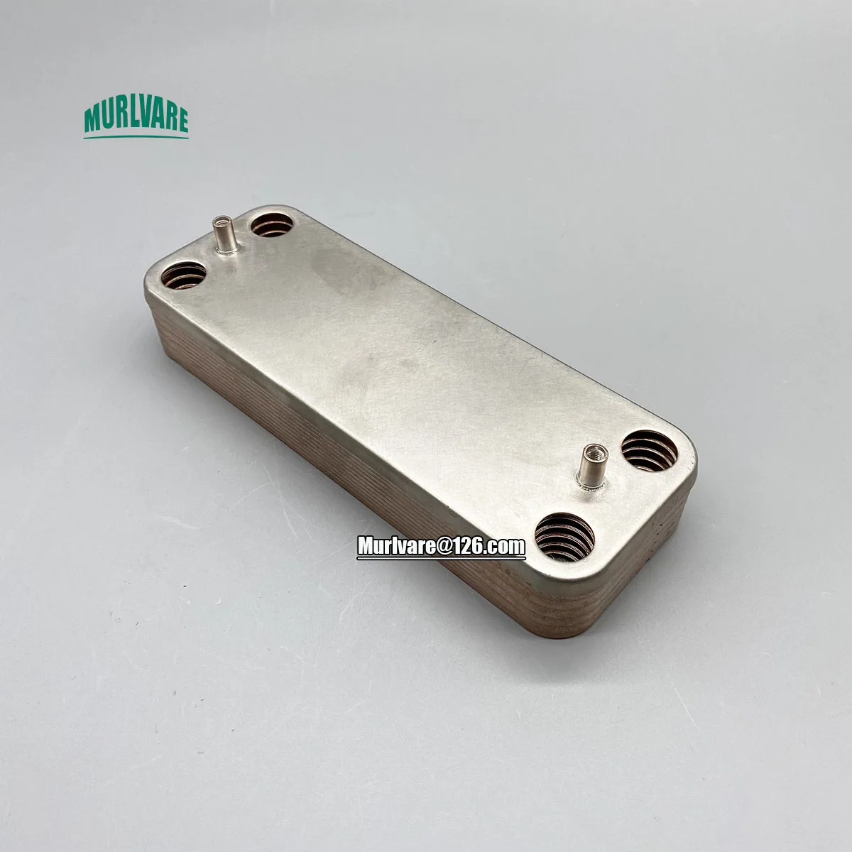 Heating Furnace 304 Stainless Steel Secondary Heat Exchanger 175mm 12-Plates Plate Heat Exchanger For Protherm Gas Boilers