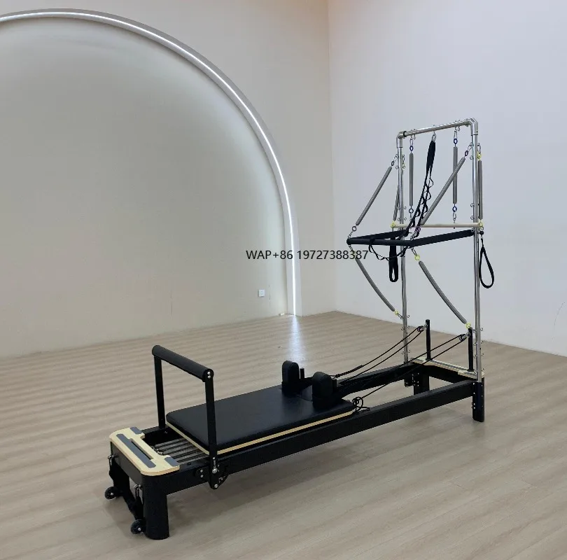 Commercial Home Yoga Exercise Machine Half Tower Aluminum Body Shaper Tower Pilates