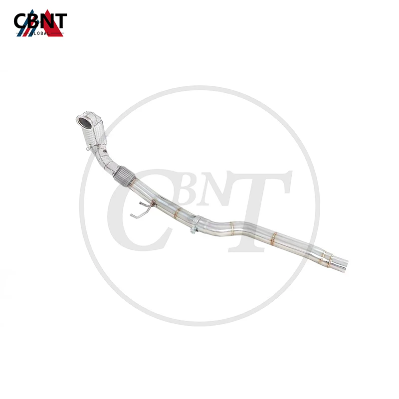 

CBNT Exhaust-headers for Audi TT TTS MK3 2.0T Exhaust System Catted/Catless Downpipe SS304 Performance Exhaust-pipe