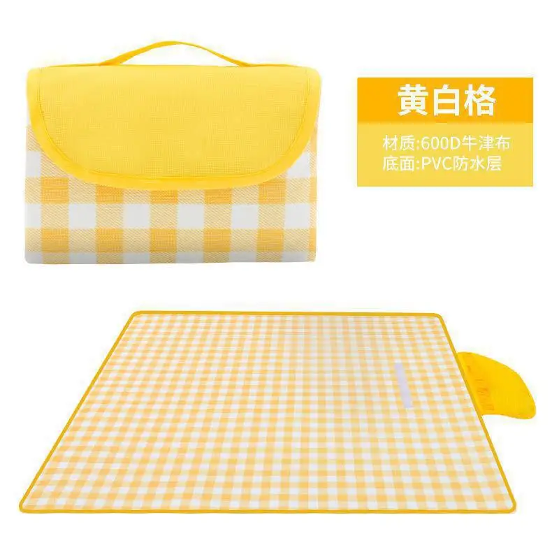 Outdoor Ins Wind Camping Mat Picnic Supplies Picnic Mat Outdoor Moisture-Proof Mat Portable Fall Tour Floor Mat Cloth