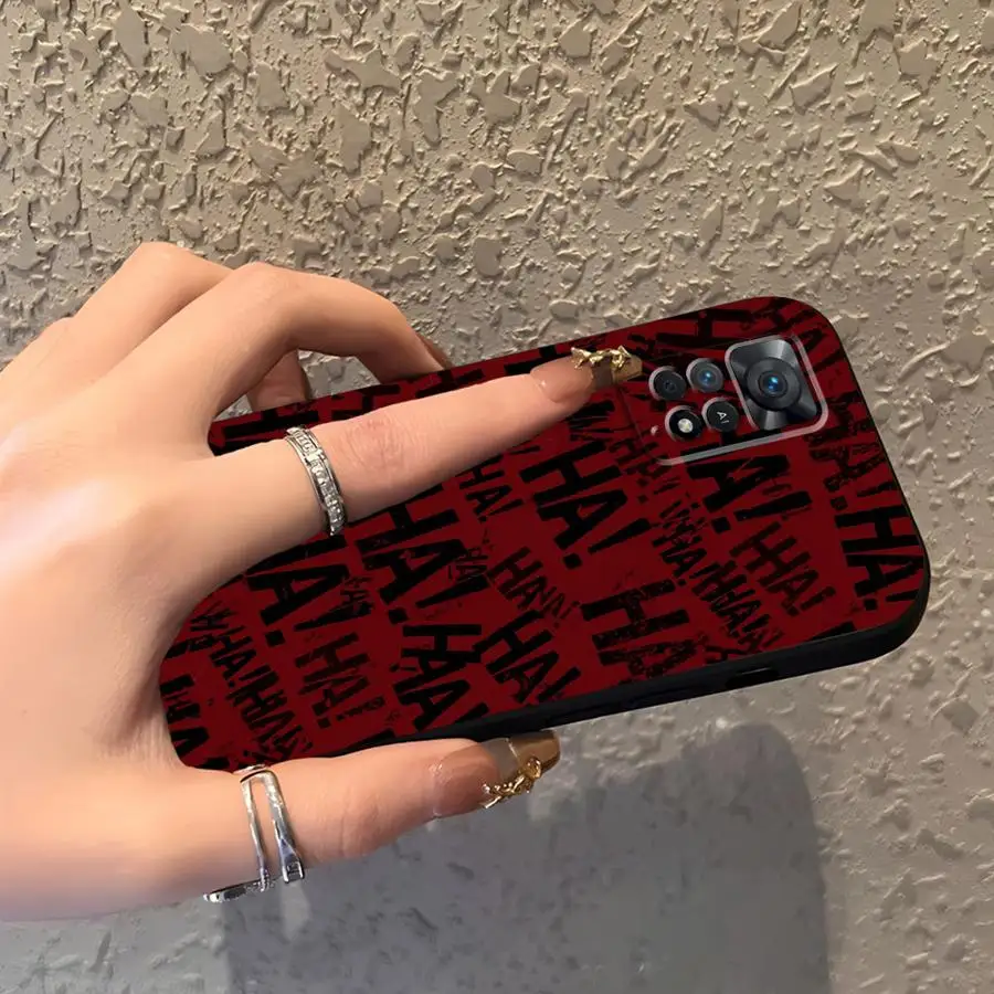 حافظة لهاتف Xiaomi Redmi Note 9S 9 10 11 12 Pro 12s 10S 7 8 11s 13 14 Pro Plus من Jokers Fun Haha #6