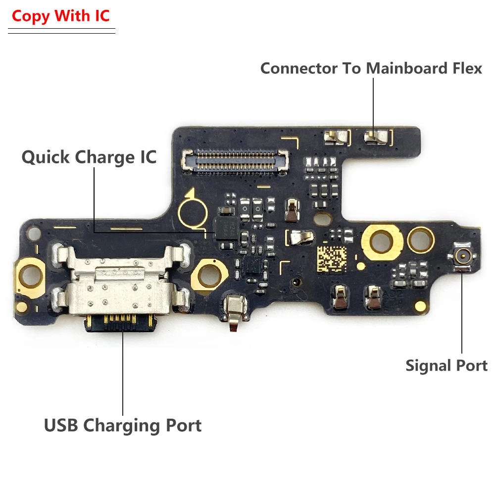 New For Xiaomi Mi A1 A2 A3 Lite 5X 6X CC9E Dock Connector Micro USB Charger Charging Port Flex Cable Microphone Board