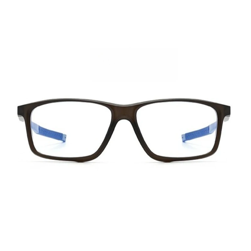 CLLOIO Lightweight Durable Myopia Frame for Men Basketball Tennis Cycling TR90 Rectangle Optical Frame Customizable Prescription