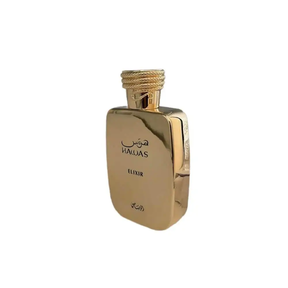Hawas Elixir de Rasasi – Eau de Parfum para Hombre 100 ml | Perfume Árabe de Alta Intensidad y Carácter Seductor