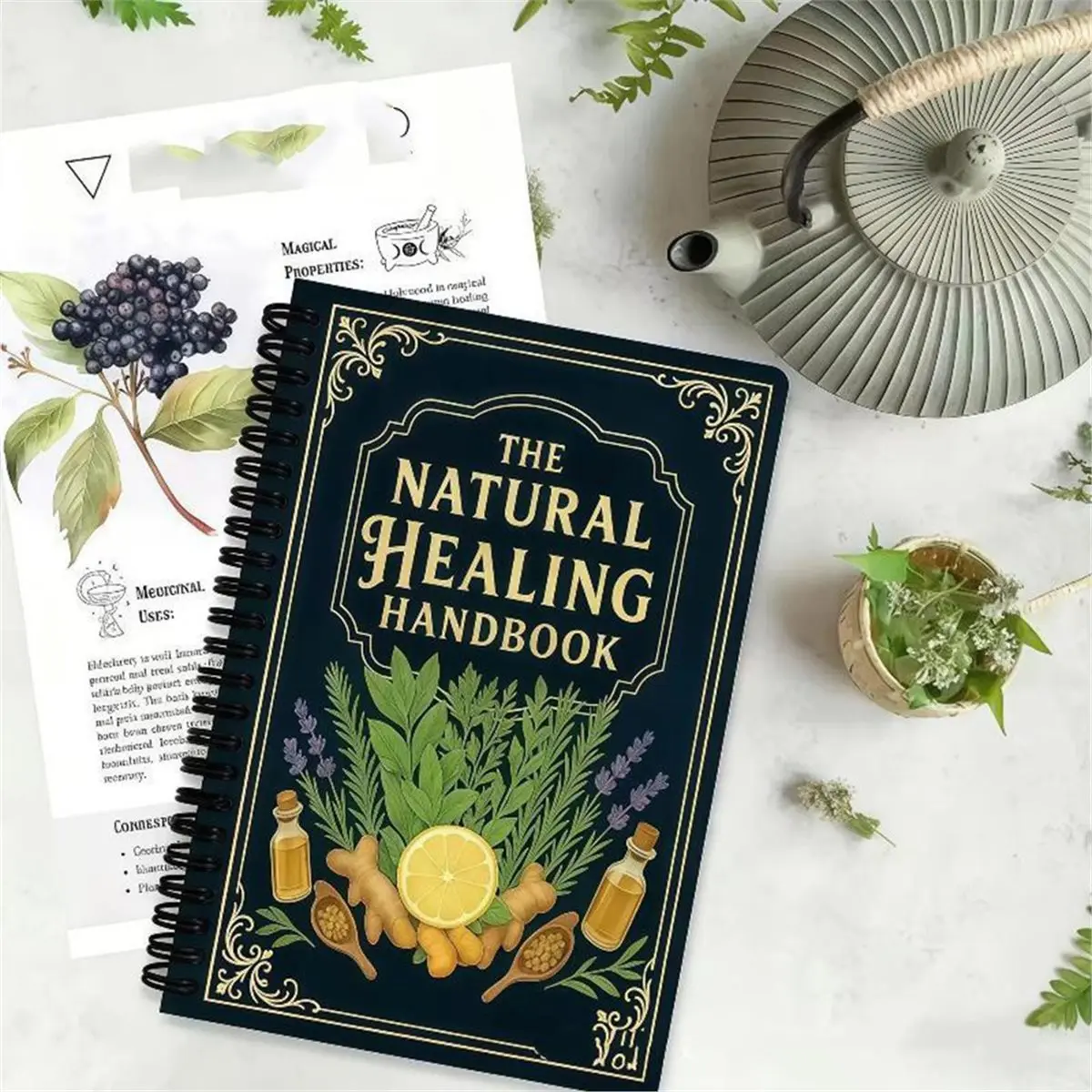 LUCK A Guide to Natural Healing, Including Remedies and Recipes for Heart Health and Improved Focus.