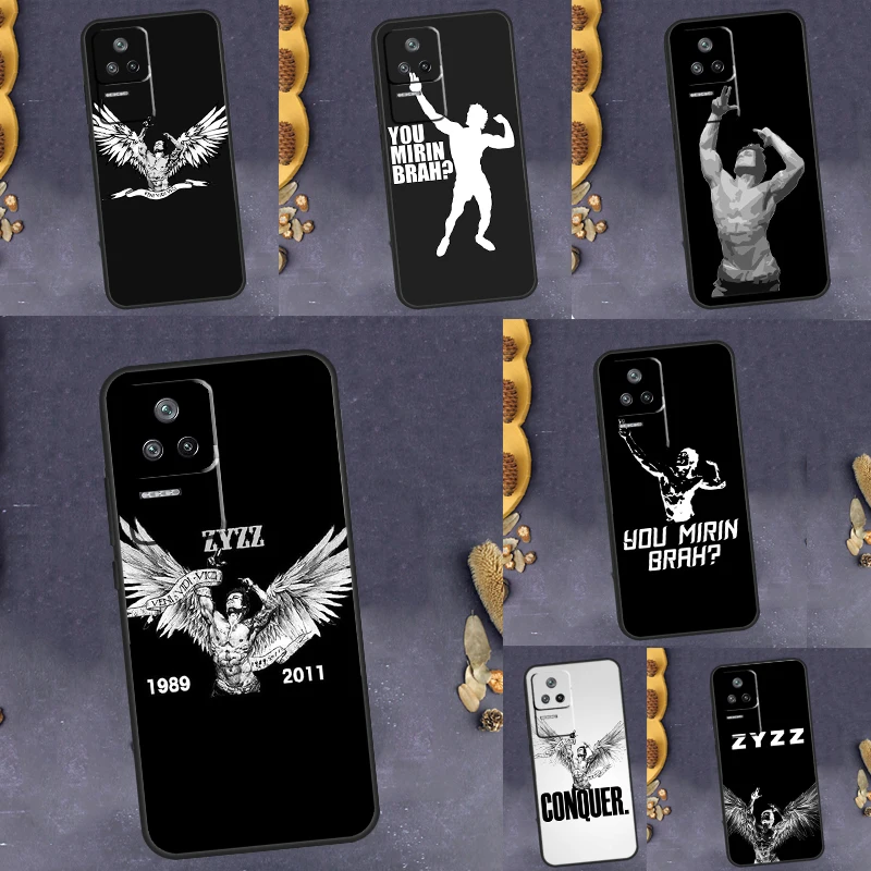 Чехол Zyzz Aziz Shavershian для фитнеса Xiaomi 11T 12T 13 Pro 12X 11 12 Lite, чехол для POCO F5 X5 X4 X3 Pro F4 GT F3 M5 C40