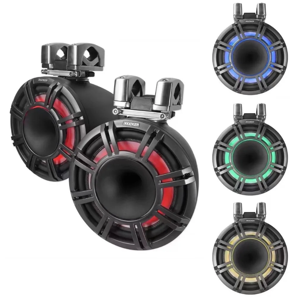 

Wave boat water ski rack hanging speaker 9 inch 11 inch waterproof speaker yacht audio modification