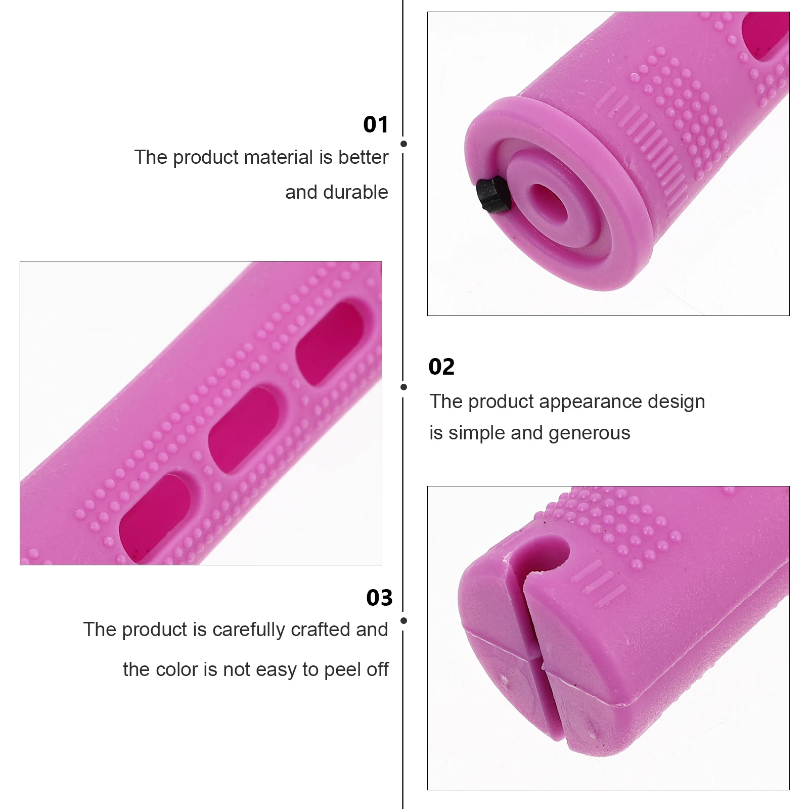 

30pcs Hair Curlers Perming Tools Plastic Lightweight Portable Bangs Rods Curling Sticks Home Travel Use Non Damage