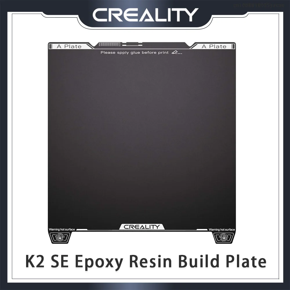 Creality K2 SE Epoxy Resin Build Plate Excellent Adhesion High Strength and Wear Resistance Original 3d Printer Parts