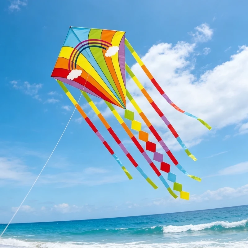 New Kites Diamond kites Flying nylon kites string delta kite beach kite Adults kite weifang cobra kite factory ikitefly pipa