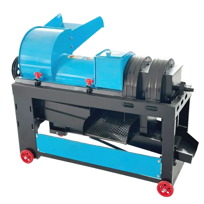 New 1500 kg/h automatic corn corn threshing sheller peeler shredder farm equipment