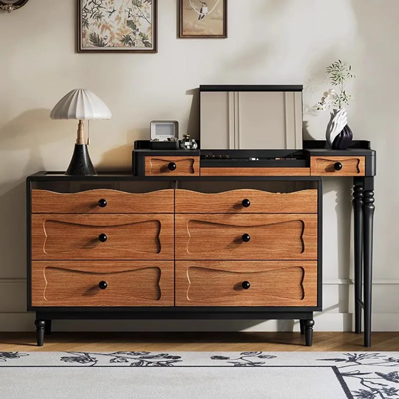 Luxury Storage Vanity Table Closets Bedroom Modern Wood Vintage Dressing Table Service Cosmetics Vestidores Trendy Furniture