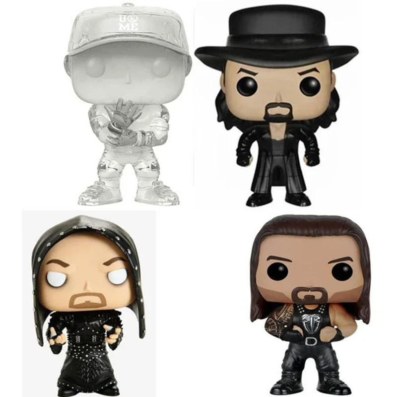 FUNKO POP Undertaker #08 #69 Lee #12 #77 Roman Reigns #23 John Cena #59 Action Figure Collection Model Toys for Children Gifts