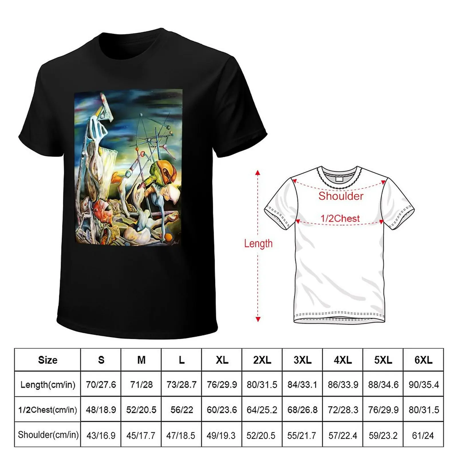 Yves Tanguy T-Shirt t shirt man casual T-Shirt