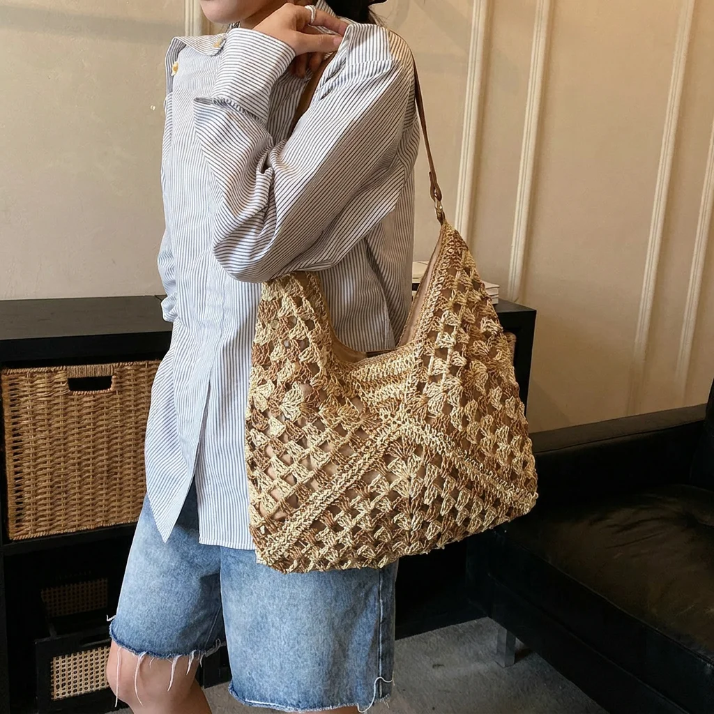 bolsa-de-mao-aberta-elegante-feminina-grande-capacidade-textura-natural-bolsa-de-ombro-para-compras-encontros-ferias-curtas