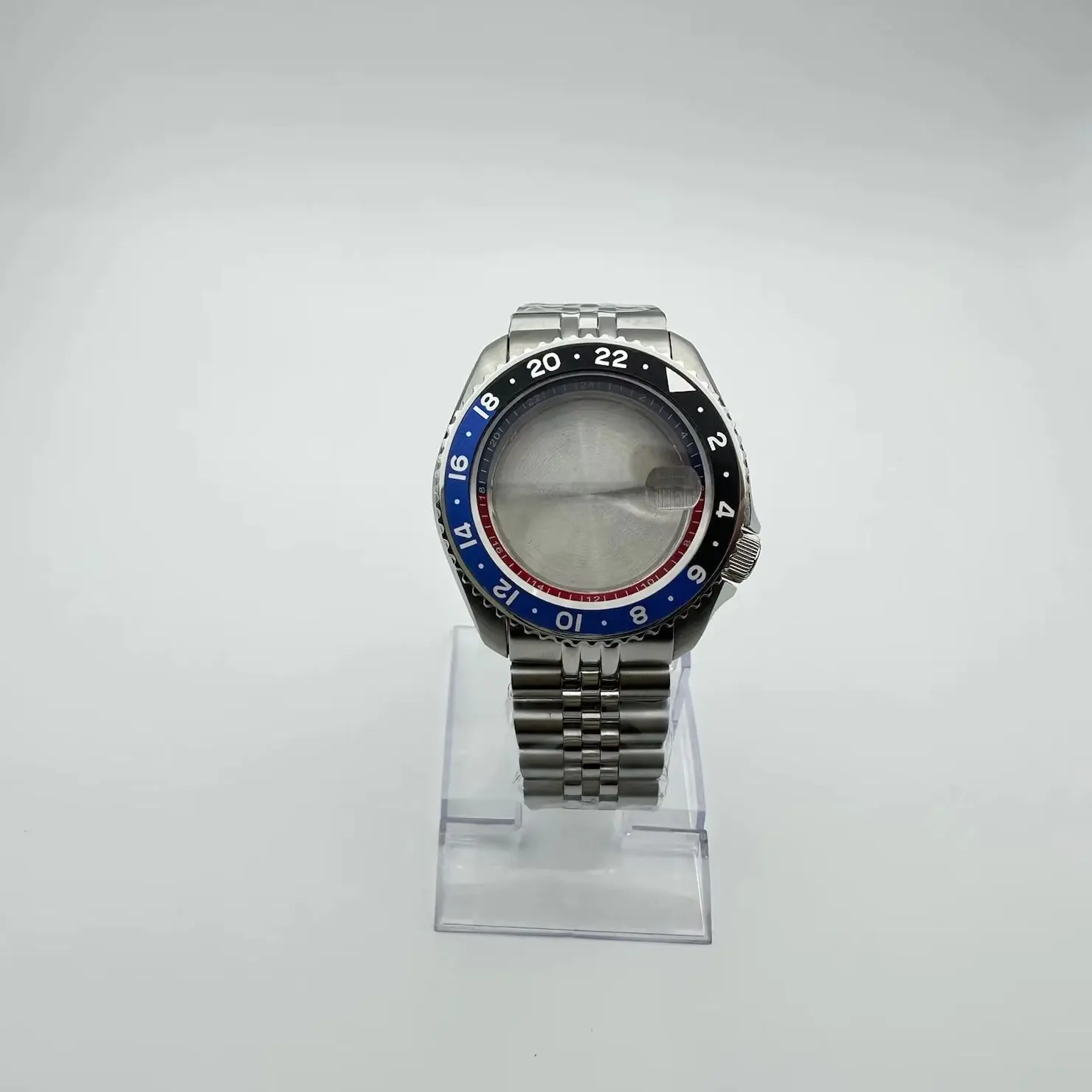 

42mm Modified Watch Case & Strap Set, 316 Stainless Steel Waterproof, Fit for NH34 Movement