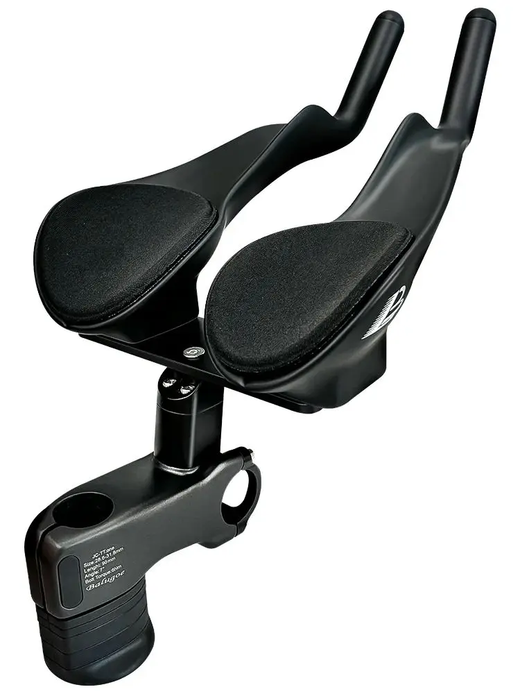 AliExpress 26 BALUGOE MTB Bicycle Stem Vertical Pipe Rest HandleTriathlon Modified Highway Bike TT Handle, Spoon Side Handle, 28.6-31.8MM