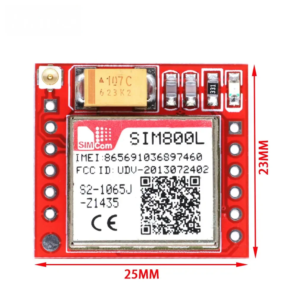 Modul SIM800C GSM/GPRS Berbasis STM32F103 dengan Sintesis Suara Bluetooth dan TTS Tinggi untuk Aplikasi IoT SIM800L