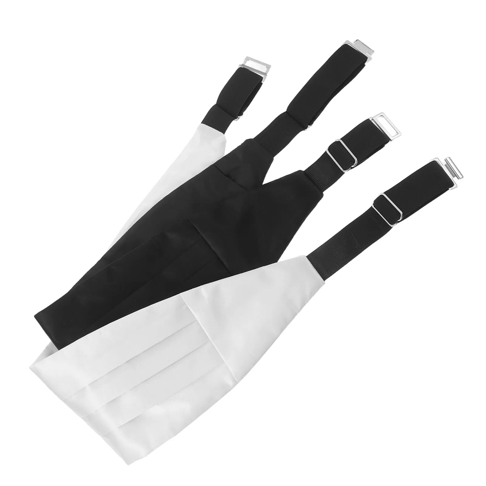 

2 шт. Мужской формальный пояс-кумербанд однотонного цвета, регулируемый, для смокинга, свадьбы, вечеринки, офисного костюма, стильный поясной ремень