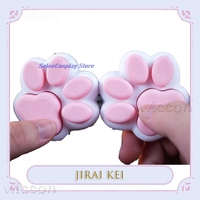 disfraz Big Gradient 3D Printed Color Cat Paw Pinch Decompression Squeeze Fidget Toy Relax Kawaii Anime Products Gifts